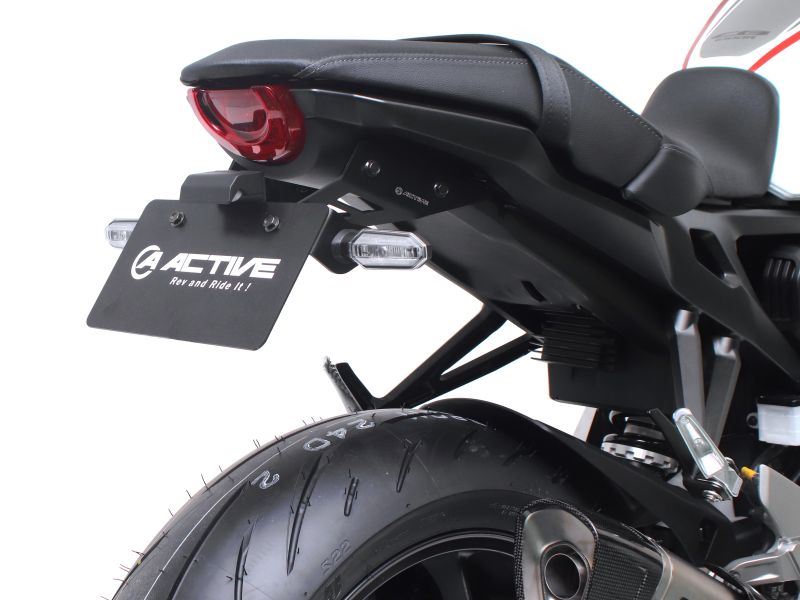 アクティブ 1151099 フェンダーレスキット LEDナンバー灯付き ブラック CB1000R ナンバー取付ステー 外..