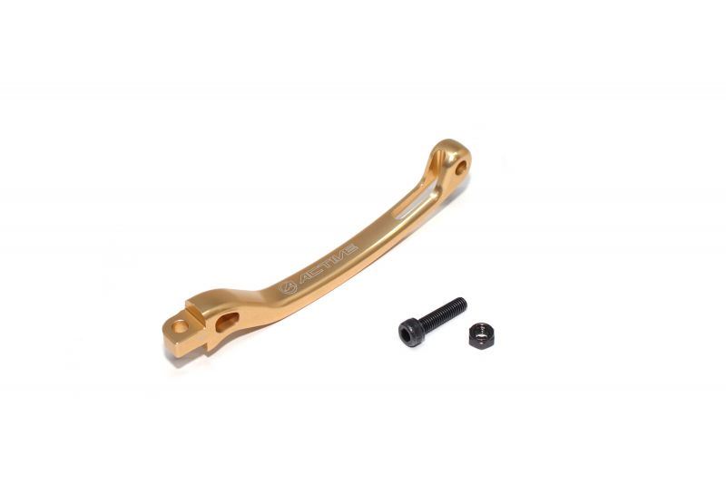 アクティブ 12000065 STFクラッチレバー単品 C7 ゴールド 148mm バイク パーツ ACTIVE