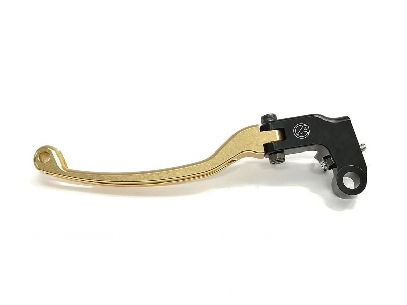 YAMAHA - アクティブ 12031503 STFクラッチレバー ゴールド MT-10 NIKEN トレーサー900GT 可倒式レバー 位置調整 ACTIVE