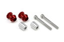 アクティブ 1992020 荷掛けフック レッド 2個入 CRF250L CRF250M ドレスアップ パーツ ACTIVE