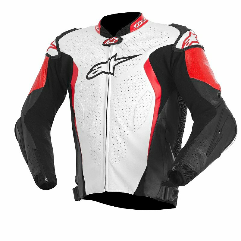 Bike Man Rakuten Global Market Gp Tech Leather Jacket 8514 Gp Tech Leather Jacket 8514 Alpinestars Alpine White Black Red 48 Clothing