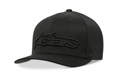 アルパインスターズ BLAZE FLEXFIT HAT ハット ブラック/ブラック L/XLサイズ 帽子 ぼうし 日除け 日よけ ツーリング アルパイン