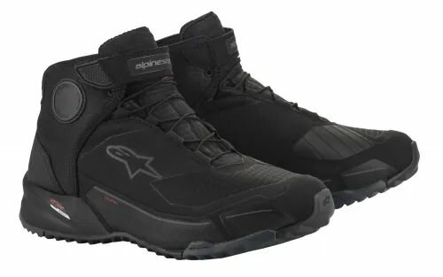 アルパインスターズ CR-X DRYSTAR RIDING SHOES ライディング シューズ ブラック/ブラック 8/25.5cm バイク 靴 くつ 防水 ツーリング アルパイン