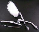 アルバ 101-039 2本セットオーバルミラー 10mm 鏡面:15cm ホンダ アルバ 101-039