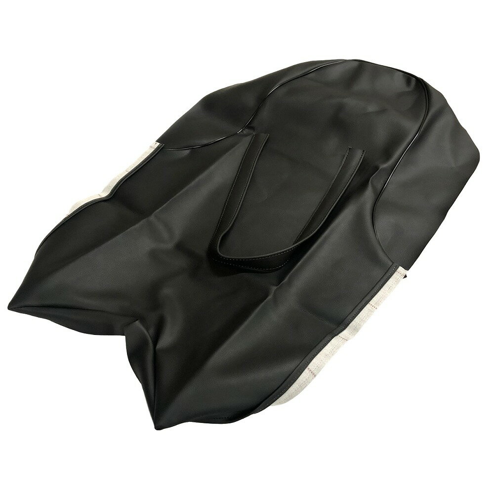 ALBA アルバ SCH3093-C10 日本製シートカバー 張替タイプ 黒 GS125(中国製) 国産 バイク 二輪車用