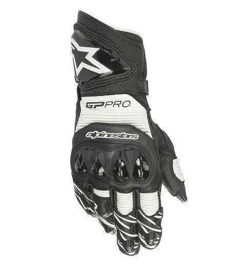 アルパインスターズ GP PRO R3 GLOVE レザーグローブ ブラック/ホワイト S バイク ツーリング レーシング 手袋