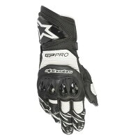 アルパインスターズ GP PRO R3 GLOVE レザーグローブ ブラック/ホワイト S バイク ...