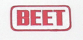 BEET 0704-BW1-00 BEET 刺繍ワッペン