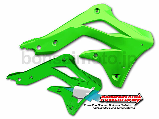 CYCRA サイクラ 1866-42 パワーフロー インテークラジエターシュラウド ホワイト KXF450 ボンサイモト