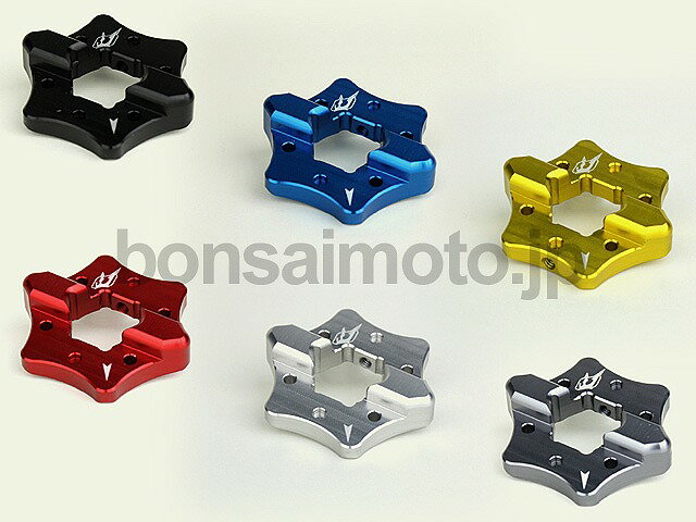 【セール対象品】DRIVEN ドリブン DPA-17 プリロード アジャスター Kawasaki レッド 2個入 ZX-9R (98-03)