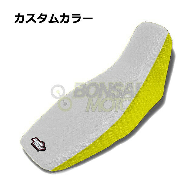 MOTO SEAT モトシート HONDA ホンダ GROM125 13-15 ツートン シートカバー RMイエロー×ルビーレッド