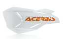 ACERBIS アチェルビス 0022397 テネレ700用Xファクトリー ハンドガード カスタムセット ホワイト/オレンジ×ブラック