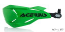 ACERBIS アチェルビス 0022397 Xファクトリー ハンドガード グリーン/ブラック