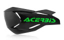 ACERBIS アチェルビス 0022399 Xファクトリーハンドガード用補修シールド 左右セット ブラック/グリーン 補修部品