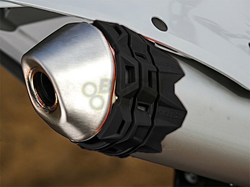 ACERBIS アチェルビス 0022754 サイレンサープロテクター ブラック 耐熱シリコン