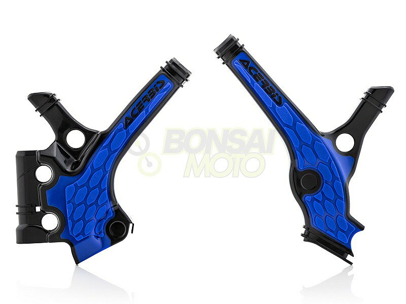 ACERBIS アチェルビス 0023677 Xグリップ フレームプロテクター ブラック/ブルー Yamaha YZ85(19-21)