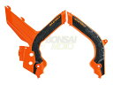 ACERBIS アチェルビス 0024009 Xグリップ フレームプロテクター オレンジ/ブラック KTM 150/250/300EXC TPI(20-22) 250/350/450/500EXC-F(20-22)