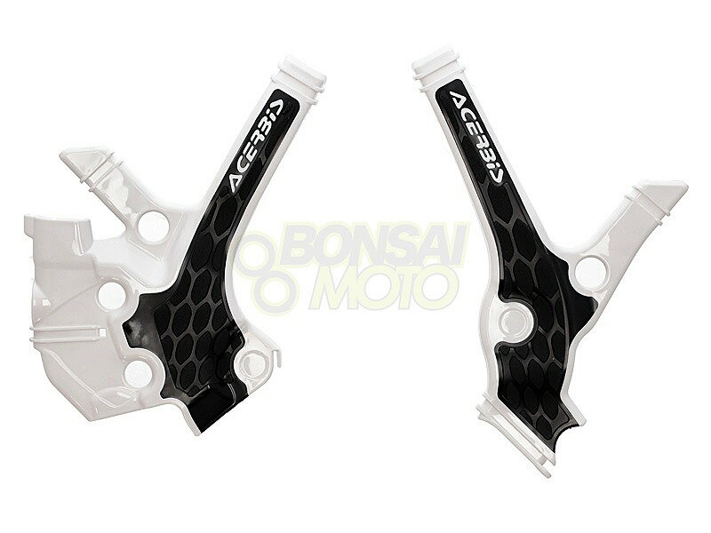 ACERBIS アチェルビス 0025283 Xグリップ フレームプロテクター ホワイト/ブラック Yamaha YZ85 (22-23)