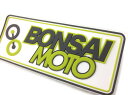 BONSAIMOTO ボンサイモト BM-RW001 BONSAIMOTOオリジナルラバーワッペン 40mm×99mm