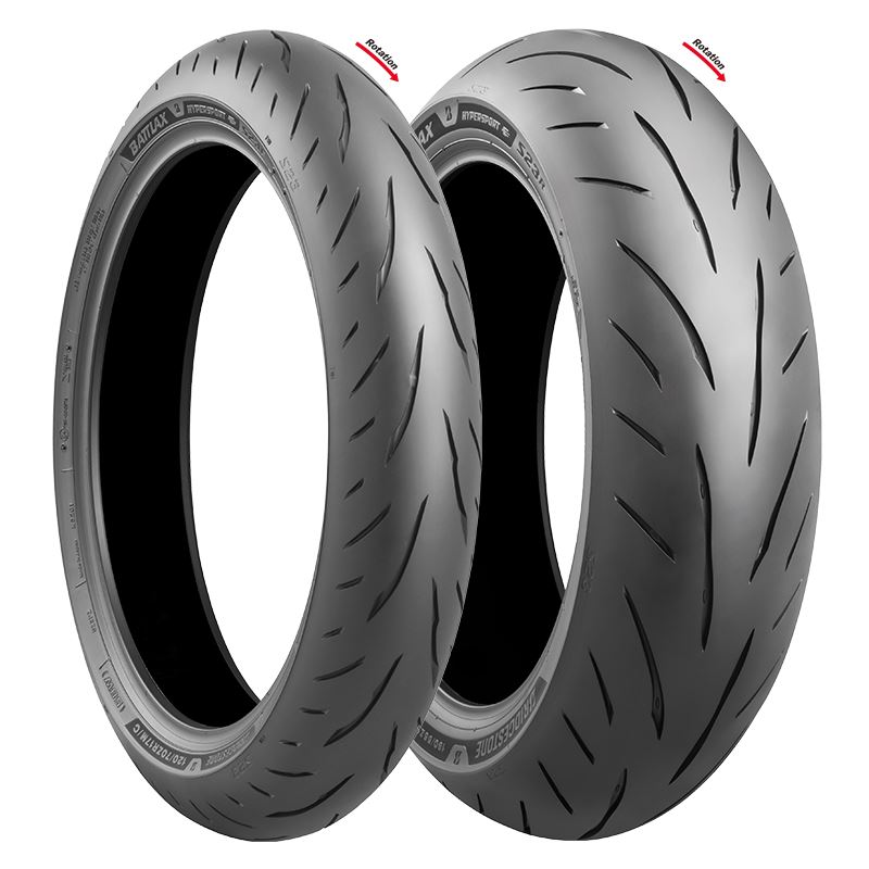 ブリヂストン MCR06202 BATTLAX HYPERSPORT バトラックス ハイパー スポーツ S23 リア 190/55 ZR17 M/C (75W) TL 1本入り バイク タイヤ オンロード