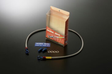 GSX-R1100 90-92 メッシュ ブレーキホース クラッチ クリア アルミ ビルドアライン グッドリッジ 20551052 メッシュブレーキホース GSX-R1100 90-92