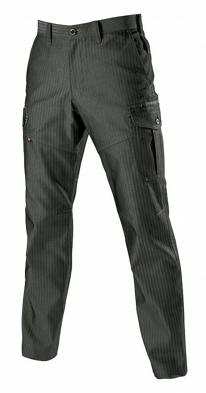 BURTLE バートル 1502 カーゴパンツ ブラウン ヘリンボーン 5Lサイズ 秋冬用 メンズ ズボン 防寒 制電..