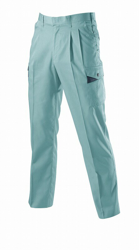 BURTLE バートル 6002 ツータックカーゴパンツ アースグリーン 79サイズ 秋冬用 メンズ ズボン 制電ケア 作業服 作業着 ユニホーム 6001シリーズ