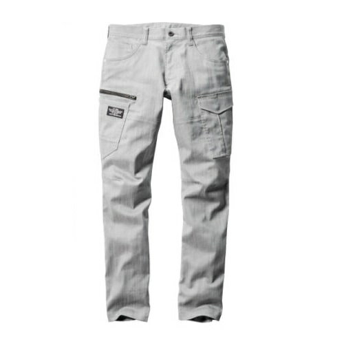 バートル 1812 カーゴパンツ シルバー Mサイズ ユニセックス 春夏用 ズボン ストレッチ 制電ケア 形態安定 作業服 作業着 ユニフォーム 1811シリーズ