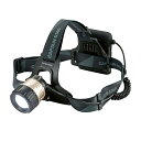 キャプテンスタッグ UK4029 雷神 アルミパワーチップ型LEDヘッドライト 5W-350 電灯 トレッキング 登山 アウトドア キャンプ UK-4029