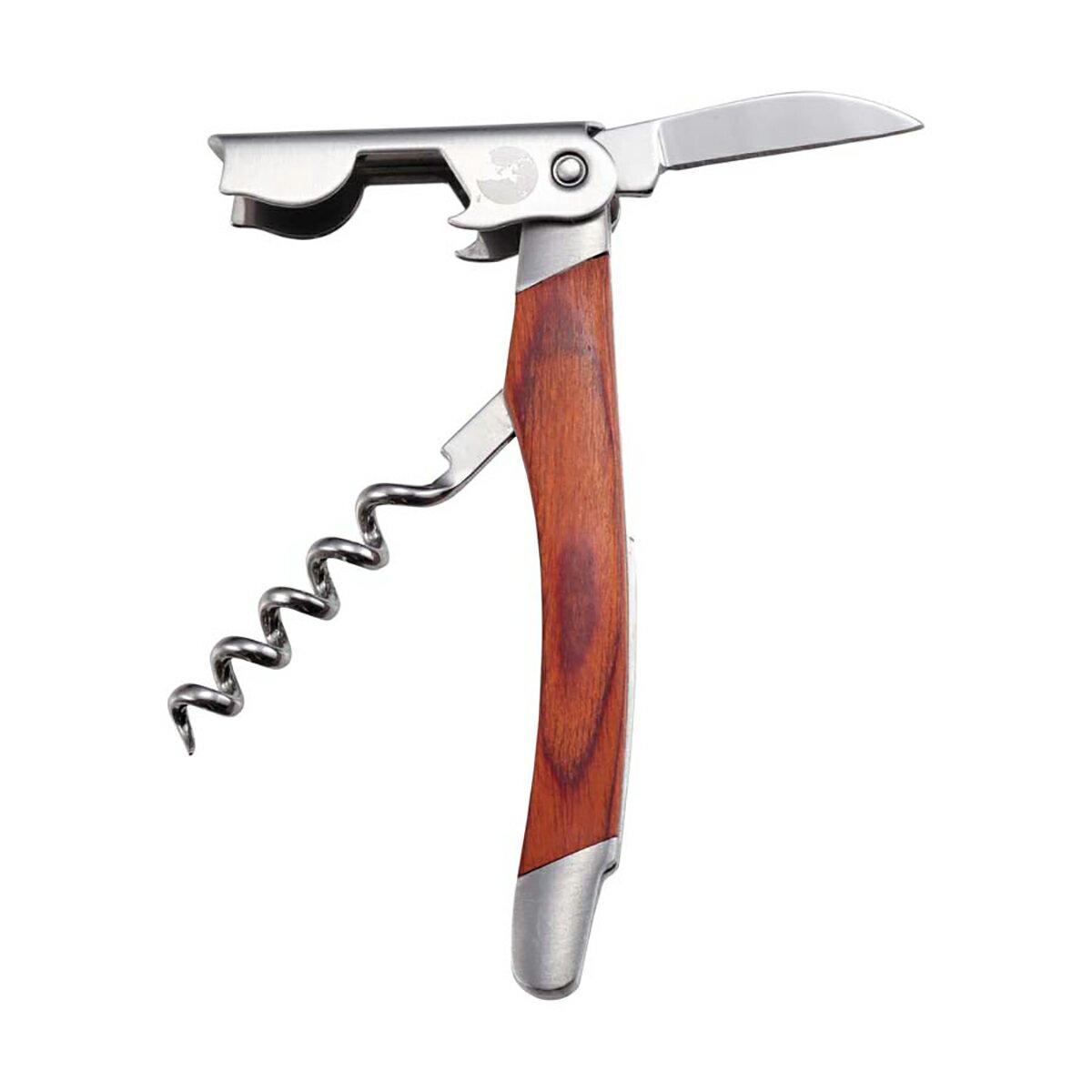 キャプテンスタッグ UM1540 CSマルチツール ソムリエナイフ3 1本で3機能 ナイフ 栓抜き コルク抜き バ..