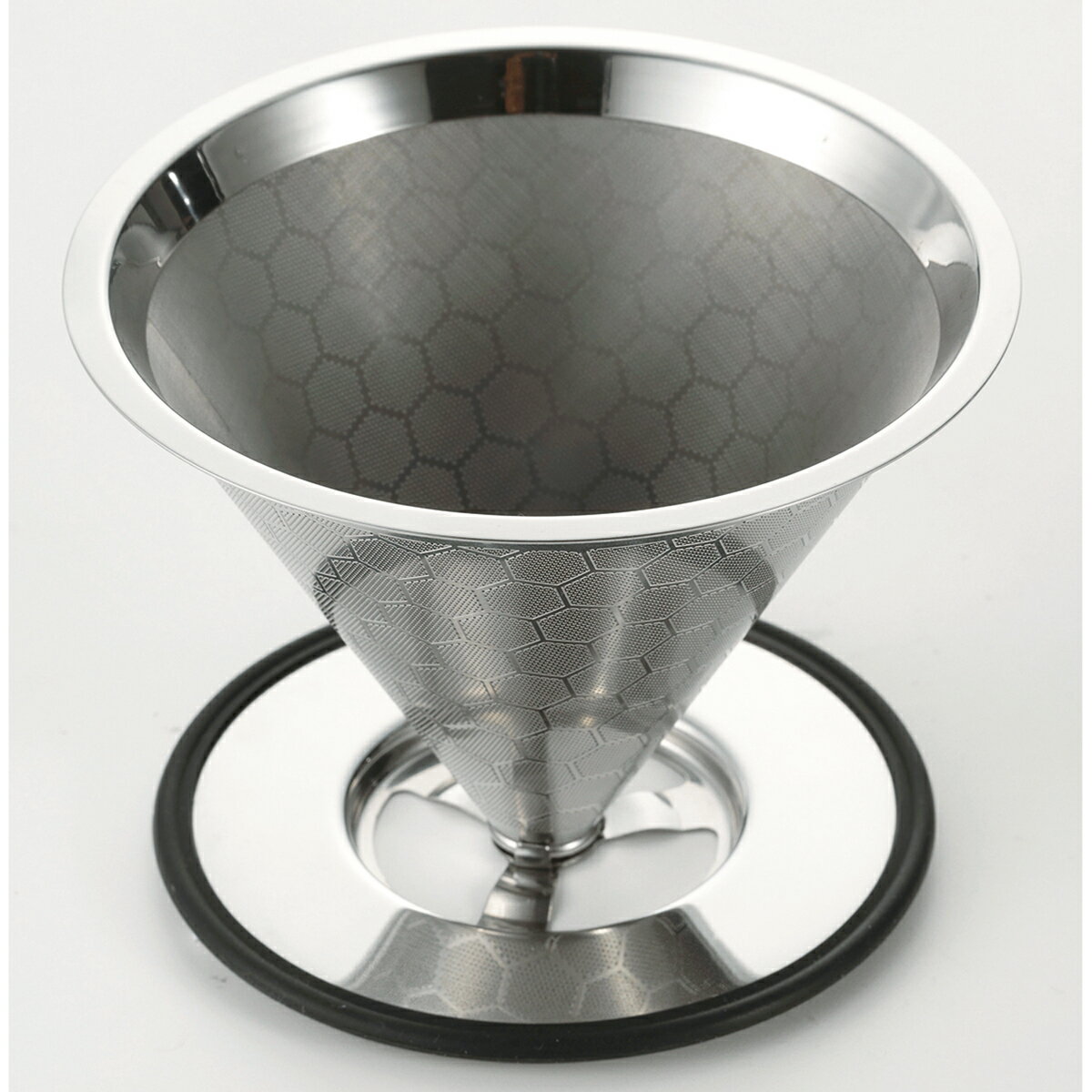 キャプテンスタッグ UW3512 ステンレスフィルター Lサイズ コーヒーフィルター アウトドア キャンプ UW..