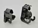 デイトナ 25570 ロッドホルダー フロント/リアセット ガレージマルチグリップバー用 クリップ はさむ