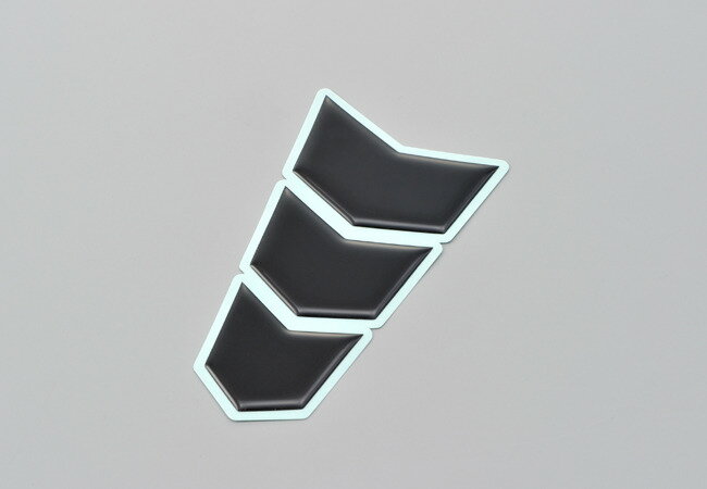 デイトナ 94870 タンクパッド (3PC) S-SIZE ブラック