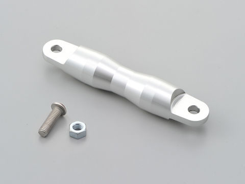 デイトナ 99467 アクセサリークロスバー用アダプターバー 1個入 シルバー 100mm