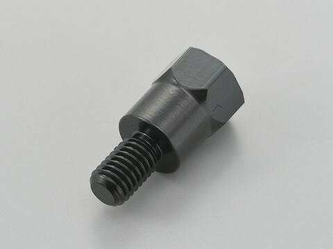 デイトナ 99585 変換アダプター ブラック 18.6mm 車体側M8正ネジ/ミラー側M10 正ネジ 1個入り ネジ 変..