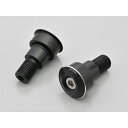 デイトナ 48337 バーエンドミラーアダプター コントラストカット Φ30×L13 ヤマハ M16 左右2個セット バイク ハンドル パーツ