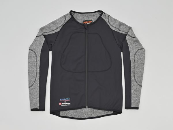 デイトナ 41654 HBP-018 HPPE 耐切創インナープロテクター グレー/ブラック L バイク ツーリング ウェア(2)