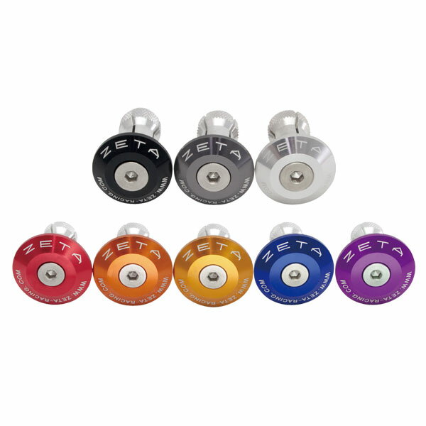 ZETA ジータ ダートフリーク ZE48-7001 バーエンドプラグ バーエンド 29mm シルバー