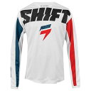 SHIFT シフト 21707-008-M ホワイトレーベル ヨークジャージ ホワイト Mサイズ ダートフリーク