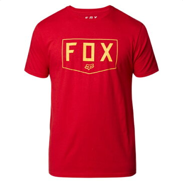 FOX フォックス 24429-555-M シールド Tシャツ チリ Mサイズ メンズ 男性用 半袖 ダートフリーク