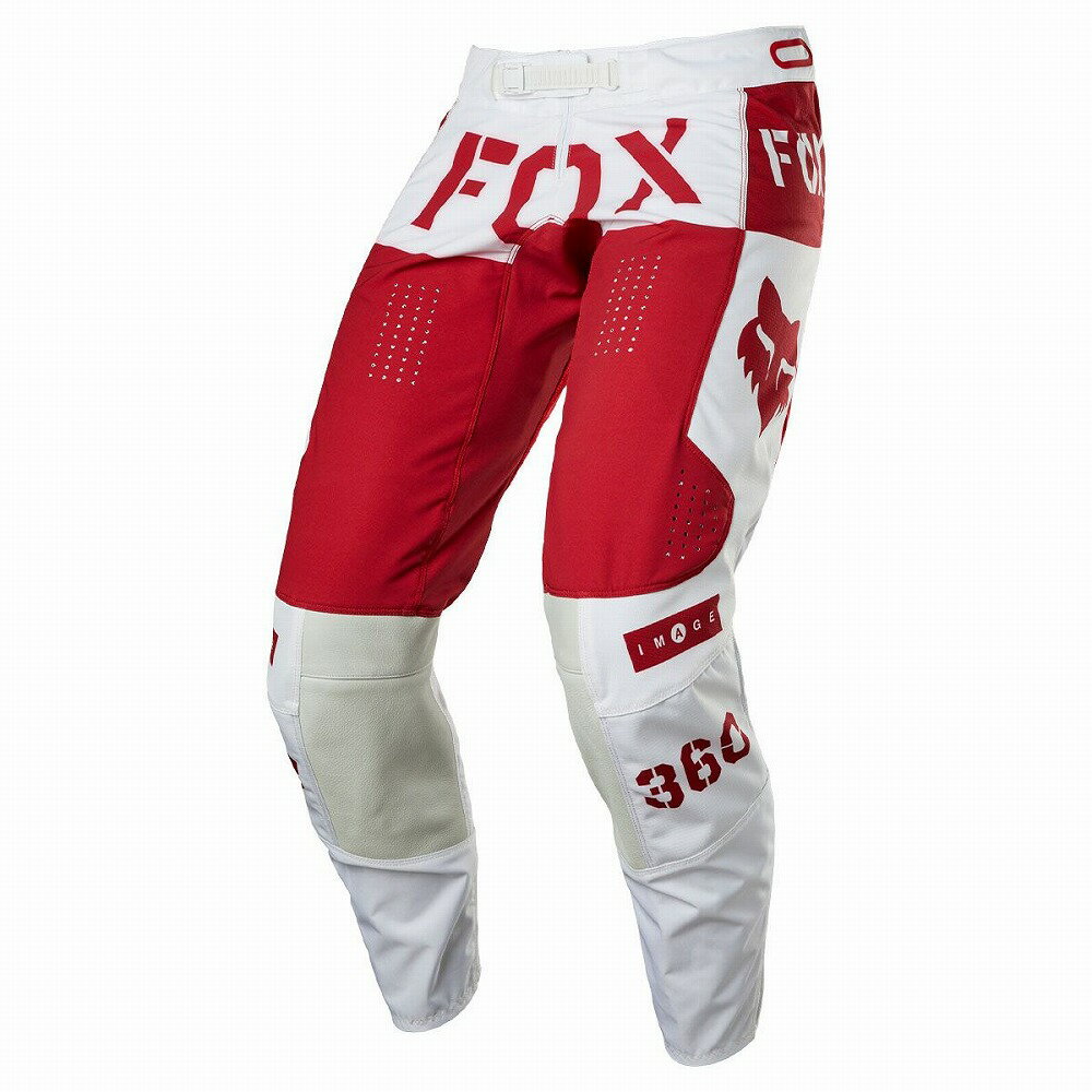 FOX フォックス 28141-054-30 360パンツ ノービル レッド/ホワイト 30インチ 運動性 モトクロス オフロード オンロード ダートフリーク