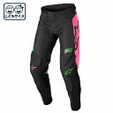 アルパインスターズ 3742122-1669-26 パンツ レーサー コンパス ユース ブラック/グリーンネオン/ピンクフロー 26 インチ 軽量 オフロード ...