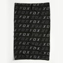 FOX フォックス 28767-001-OS リージョン ネックゲイター ブラック ネックウォーマー フェイスマスク 抗菌加工 冷感 吸湿 ダートフリーク