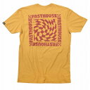 ファストハウス 1519-5509 ディバージ Tシャツ ヴィンテージゴールド Mサイズ バイク 夏 半袖