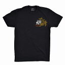 MAXIMA マキシマ MX10-10078-0403 キャスター927 Tシャツ ブラック Lサイズ バイク 夏 半袖