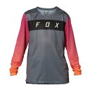 FOX A1060 フレックスエアーロングスリーブジャージ ピューター YL ユース バイク 子供 キッズ ウェア 通気性 30741-052-YL