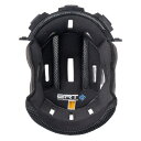 DFG D3061 エースヘルメット コンフォートライナー ブラック 2XL バイク 補修 パーツ DG1503-001-012