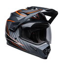 BELL D2768 MX-9 MIPS アドベンチャー ヘルメット ダルトン ブラック/オレンジ S(55-56cm) バイク 頭 保護 フルフェイス 7136384