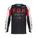 FOX 180ジャージ レーススペック フローレッド バイク ウェア 通気性 ライディング メッシュ