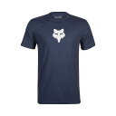 ダートフリーク FOX フォックスヘッド プレミアムTシャツ ミッドナイト バイク 100%コットン